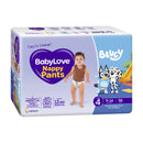 BabyLove Nappy Pants Jumbo Toddler Size 4 (9-14kg)  | Pack of 56