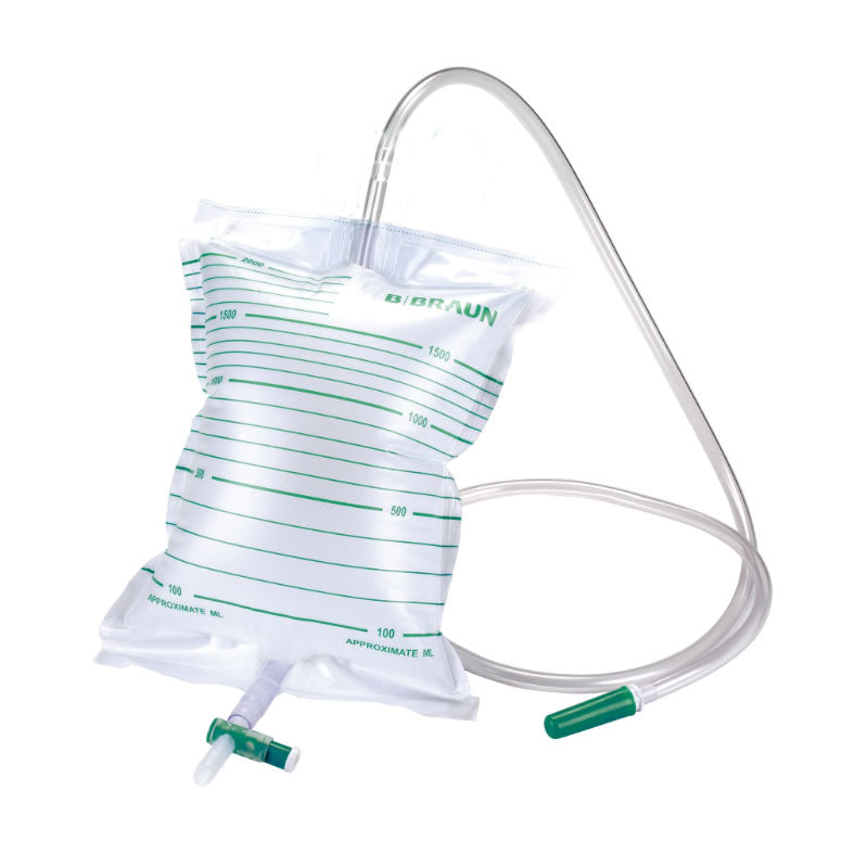 Urimed Bag Non-Sterile, 2,000mL with 120cm Tube | Carton of 10