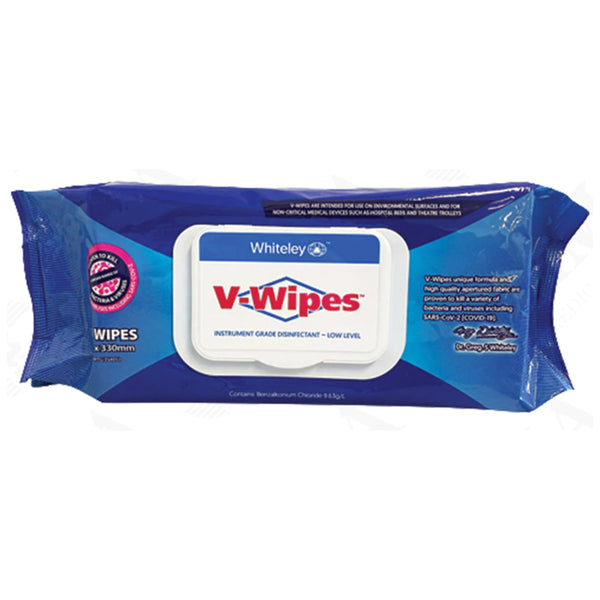 V-Wipes Hospital Grade Disinfectant Wipes | Pack of 80