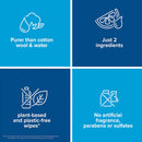 WaterWipes Biodegradable Baby Wipes 99.9% Water | Carton of 720