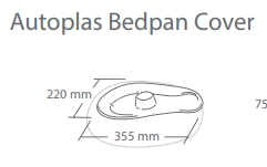 Autoplas Bedpan Cover | Each
