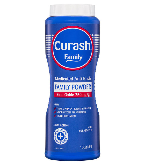 Curash Medicated Anti-Rash Family Powder 100g | EACH