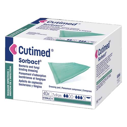 Cutimed Sorbact Dressing Pad | Pack of 40