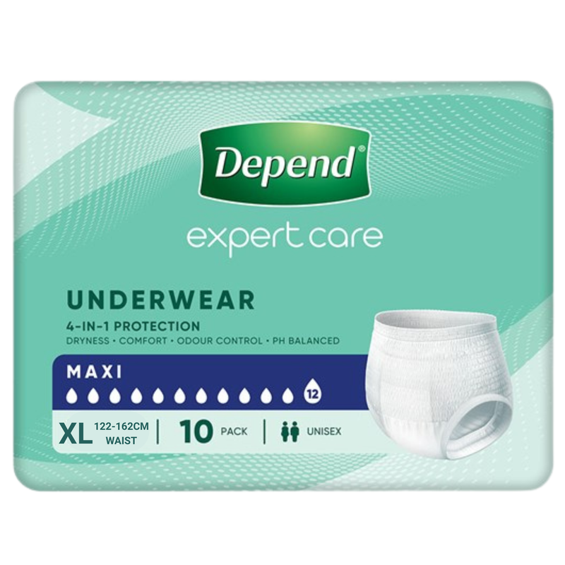 Depend Underwear Maxi | Pack of 10