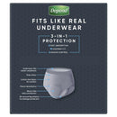 Depend Real Fit Underwear for Men | Pack of 8