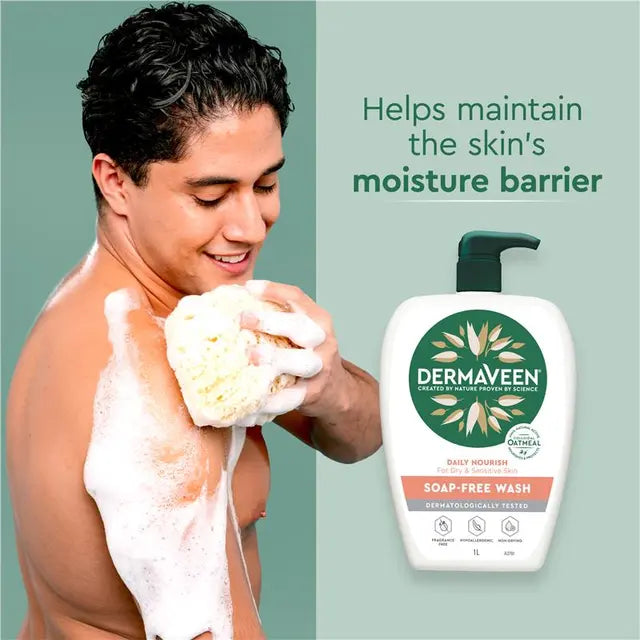 DermaVeen Daily Nourish Moisturising Lotion 1L | Each