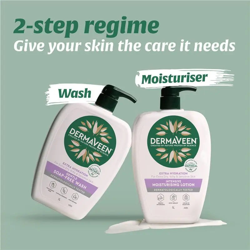 DermaVeen Extra Hydration Intensive Moisturising Lotion 1L