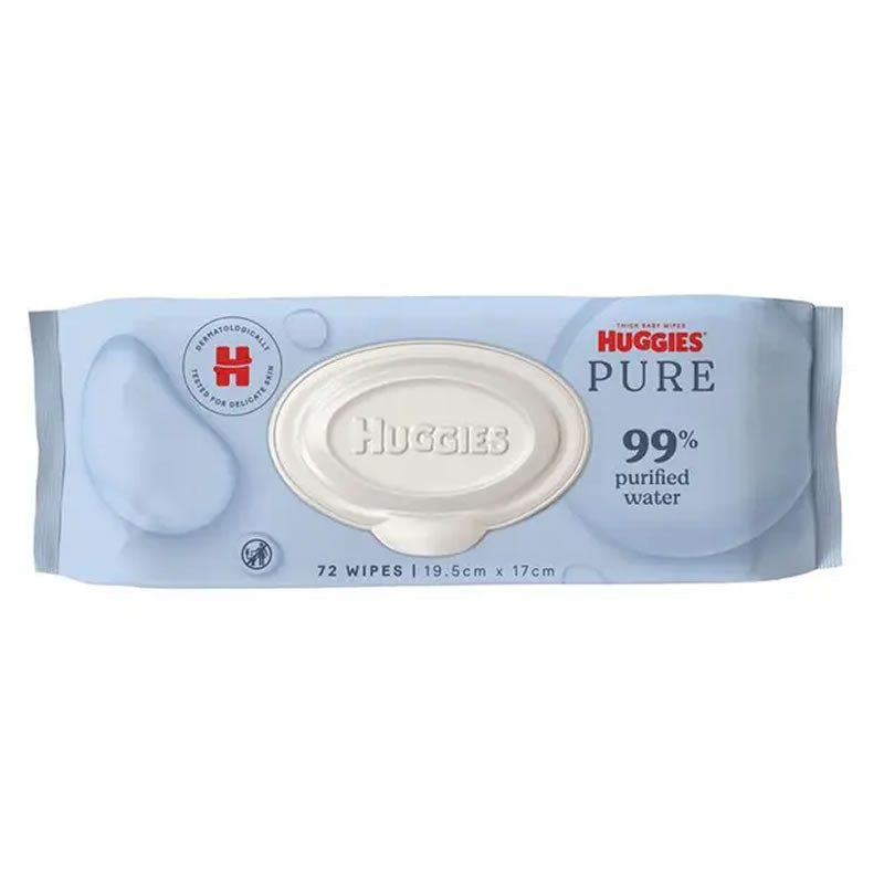 Huggies 99% Water Wipes (72 wipes)
