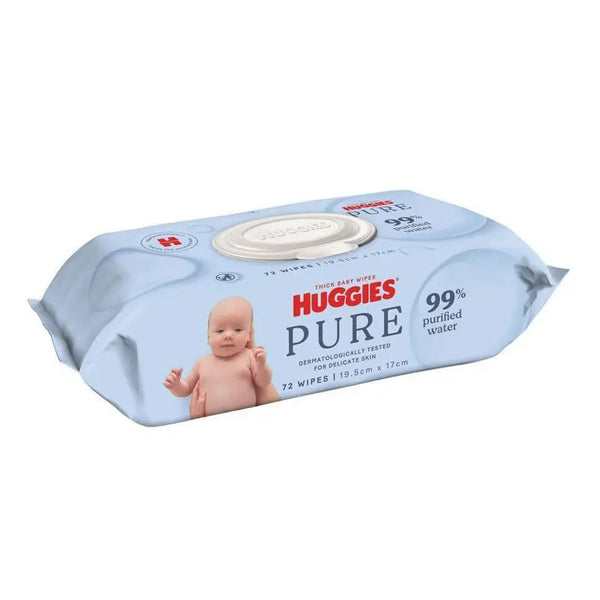 Pure Water Huggies Baby Wipes Bulk Huggies Pure Baby Wipes 72s X