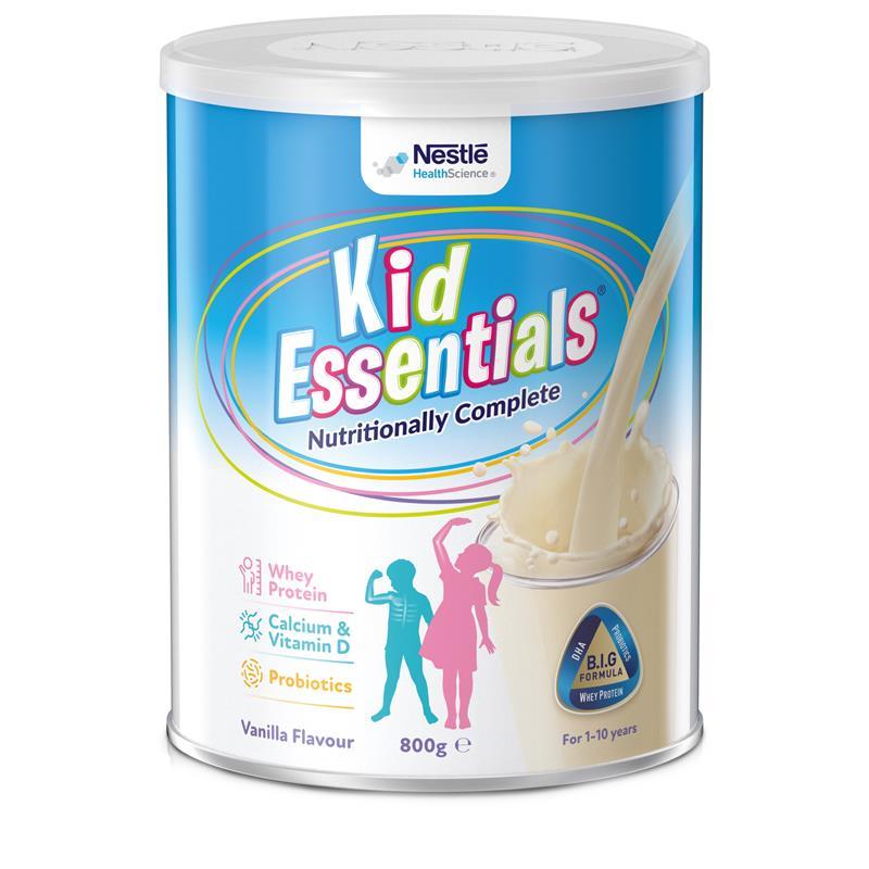 Kid Essentials Vanilla Flavour 800g Can