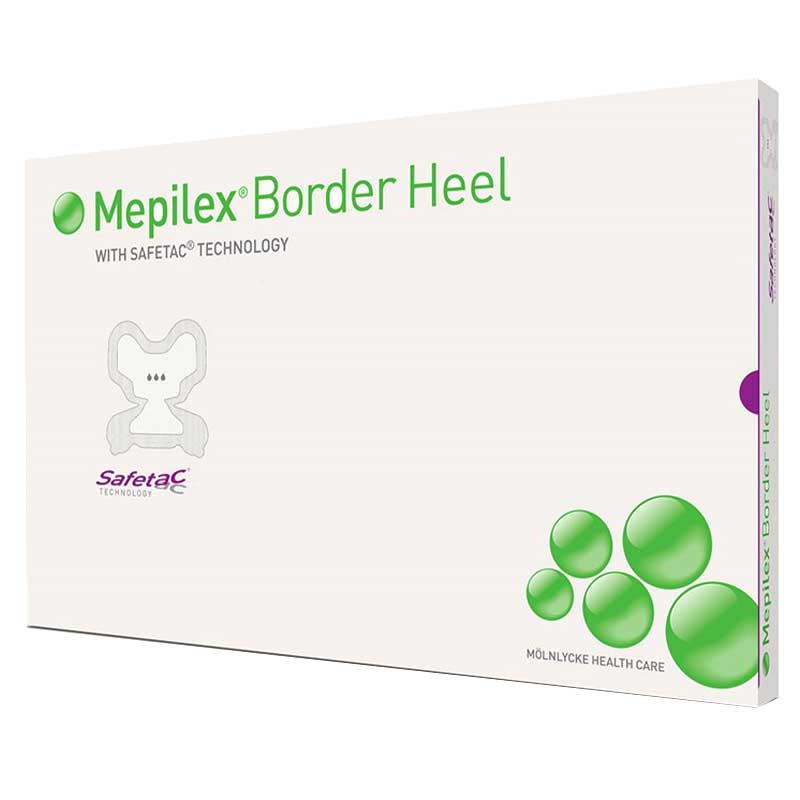 Mepilex Border Heel 22x23cm | Pack of 6