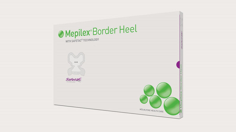 Mepilex Border Heel 22x23cm | Pack of 6