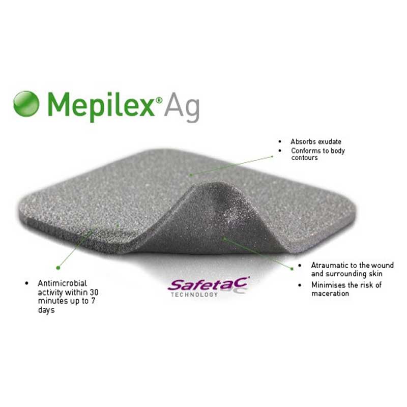 Mepilex Ag Dressing | Pack