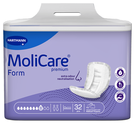 MoliCare Pads 4 Droplet up to 9 Droplet Absorbency | Versatile ...