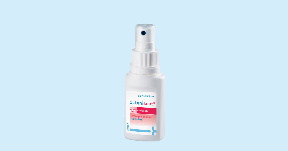 Octenisept Antiseptic Spray 50mL - Antimicrobial Skin & Wound Cleanser