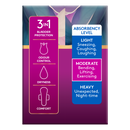 Poise LiveFree Regular Pads 110mL With Wings | Pack of 14