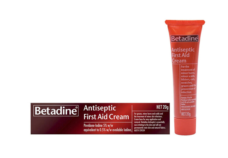 Betadine Antiseptic First Aid Cream 20g | EACH