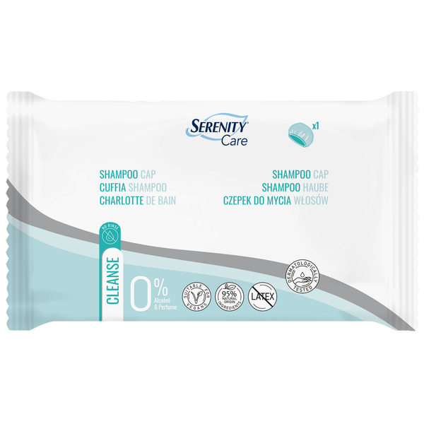 Serenity Care Shampoo & Conditioner Cap | Pack of 1