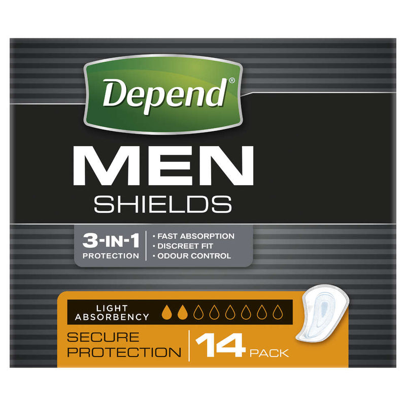 Depend Shields for Men