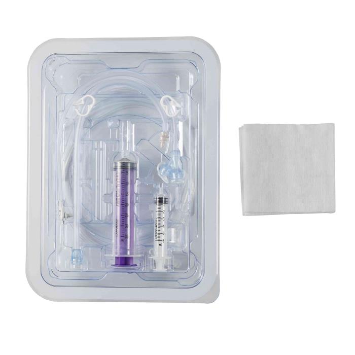 MIC-KEY Jejunal Feeding Tube Kit, Extension Sets with ENFit Connectors - 14 F