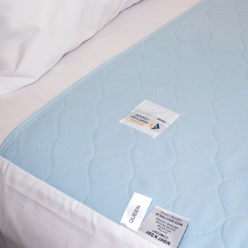 Waterproof & Absorbent Bed Pad with Wings