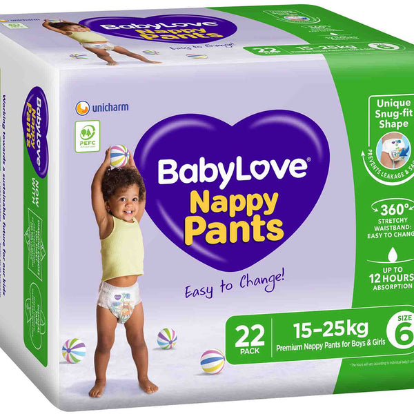 BabyLove Nappy Pants, Junior 15-25kg