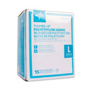 Medline Polyethylene Isolation Gowns with Thumb Loop Style, Size Regular | Carton of 75