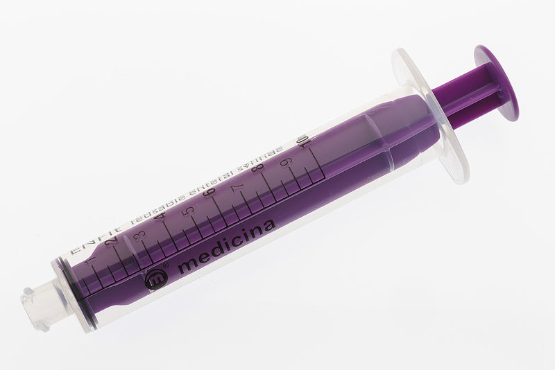ENFit 10ml Enteral Reusable Feeding Syringe