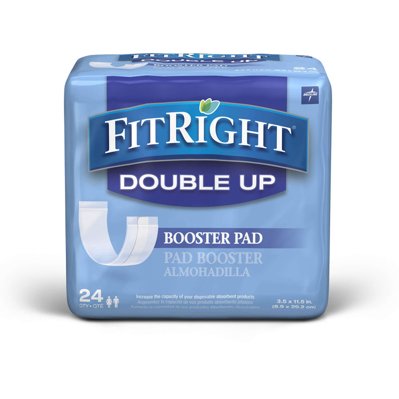 Fitright Double Up Booster Pad 9x29cm 650ml | 24/pack | PACKET