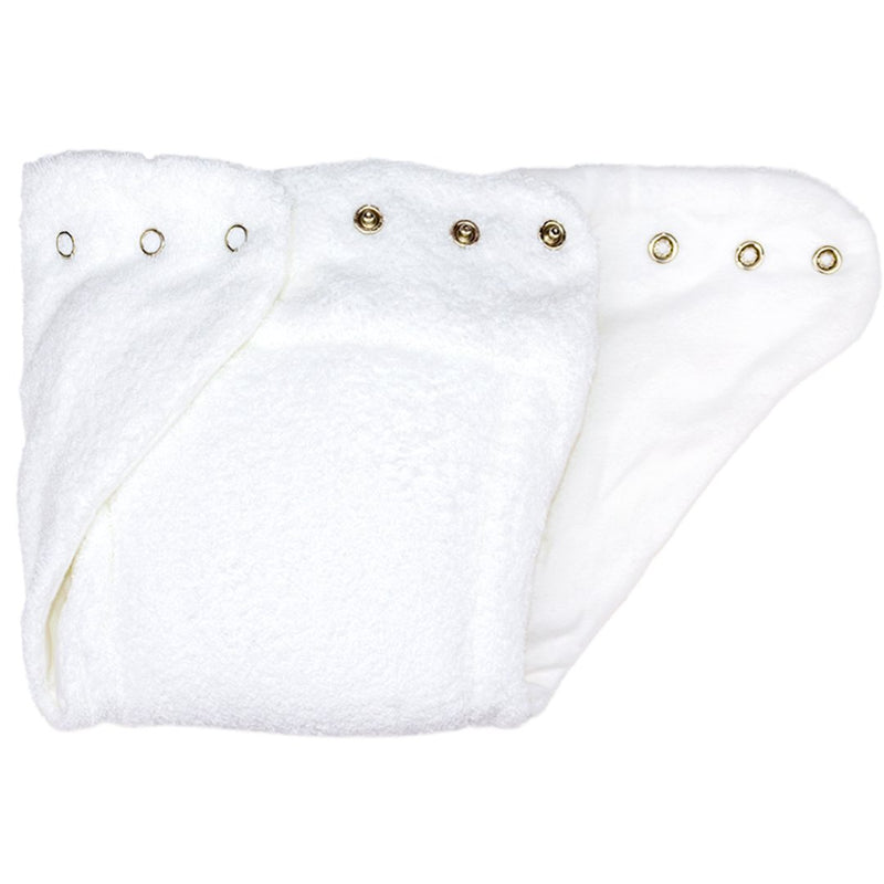 Unisex Towel Nappy, Cloth Nappy, Front-Opening