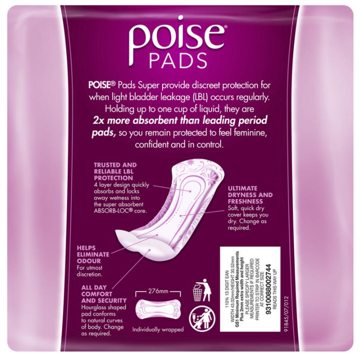 Poise® Absorbent Pants