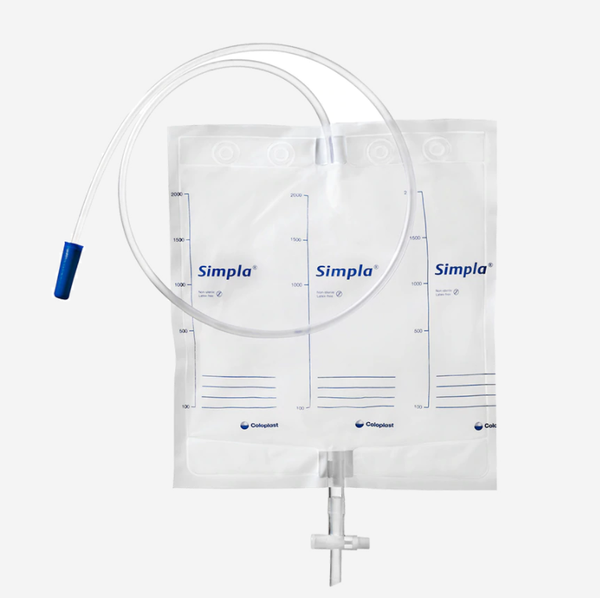 Simpla® S3 Bedside Drainage Bag (with Tap)  | Carton of 150