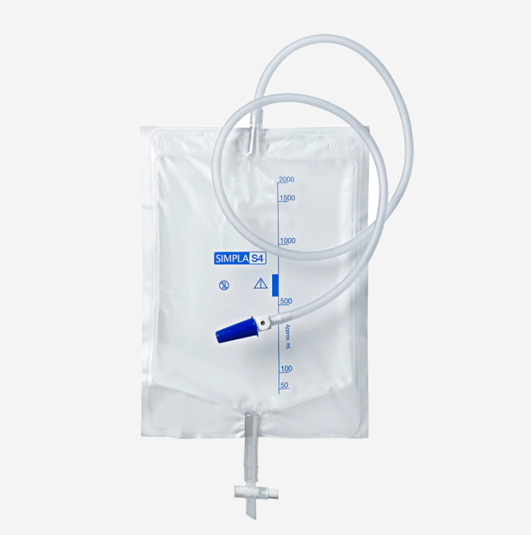 Simpla® S4 Bedside Drainage Bag (with Tap)  | Pack of 10