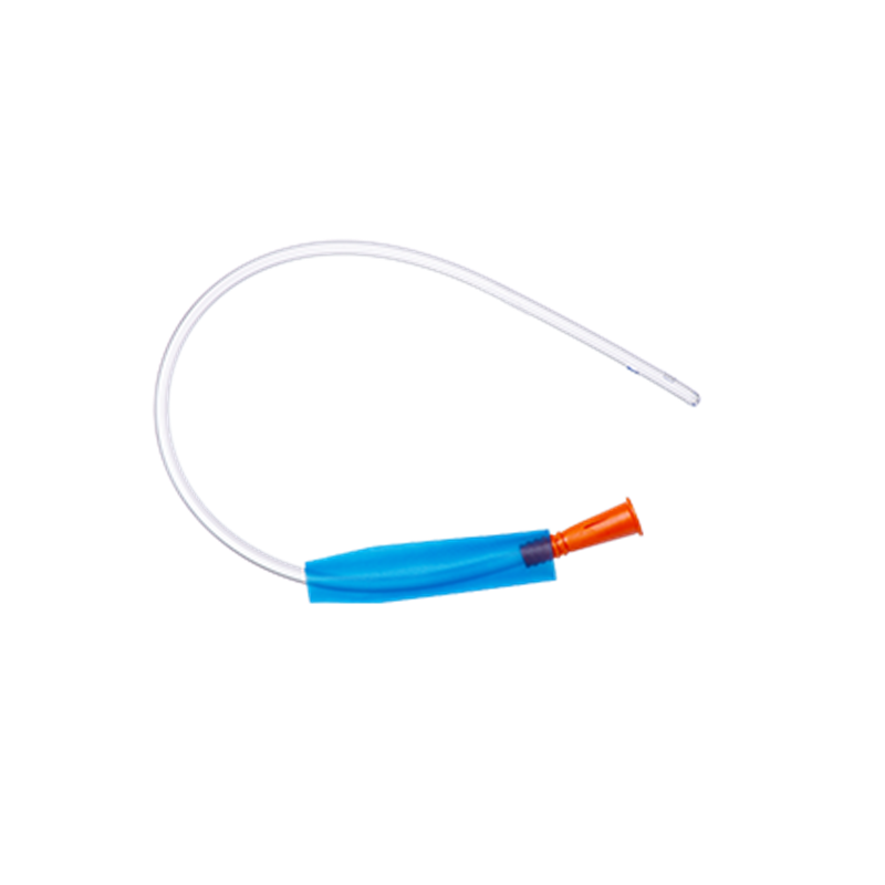 MDevices Standard Nelaton Catheter Male, Blue Sleeve, 40cm | Carton of 50