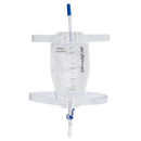 MDevices Leg Bag 750mL Lever Tap with Non-Return Valve 10cm Tube with Silicone Lined Straps and Fabric Fastener | Carton of 80