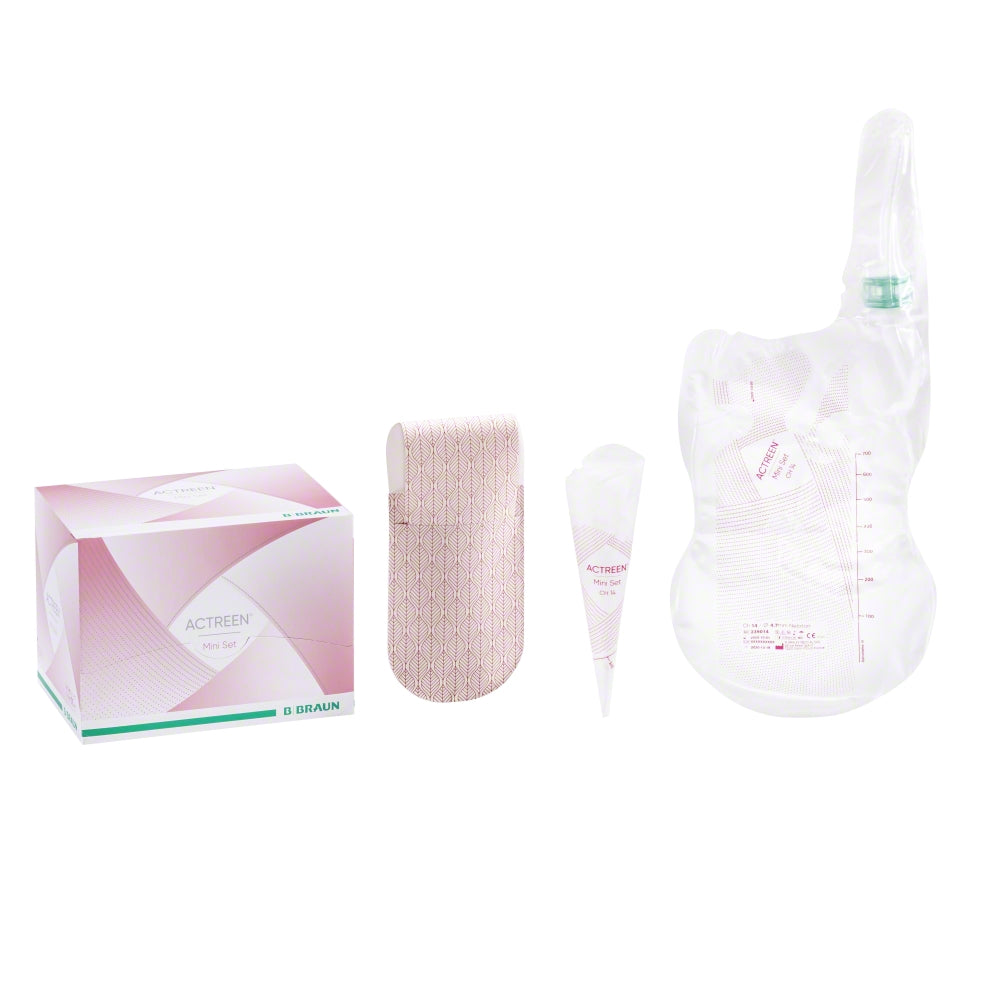 Mini Cath Set Actreen Mini Catheter Set Female Nelaton, 9cm Length | Carton of 30