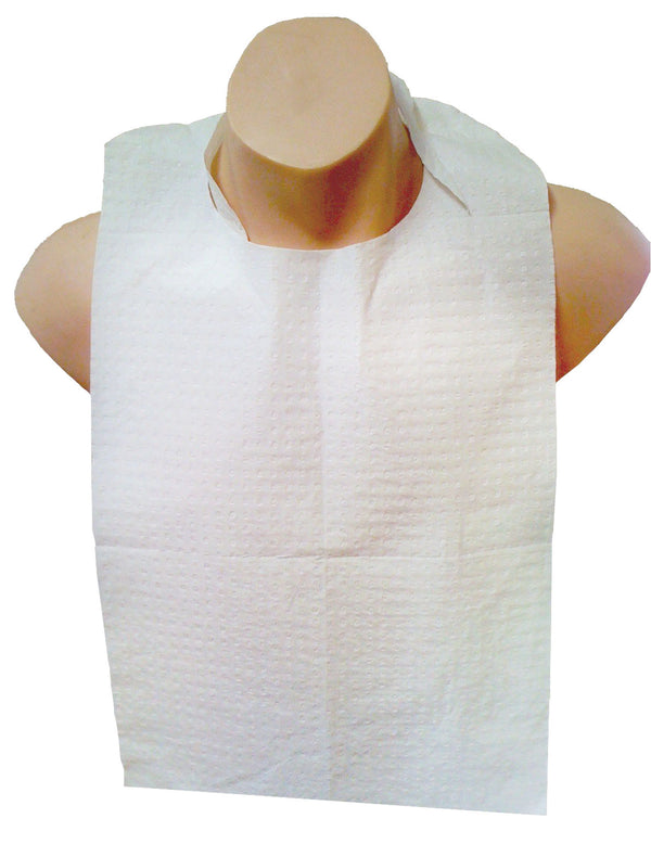 Disposable Clothing Protector Bib | Carton of 500
