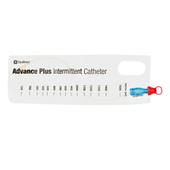 Hollister Advance Plus™ Touch Free Intermittent Catheter with Nelaton Tip | Carton of 25