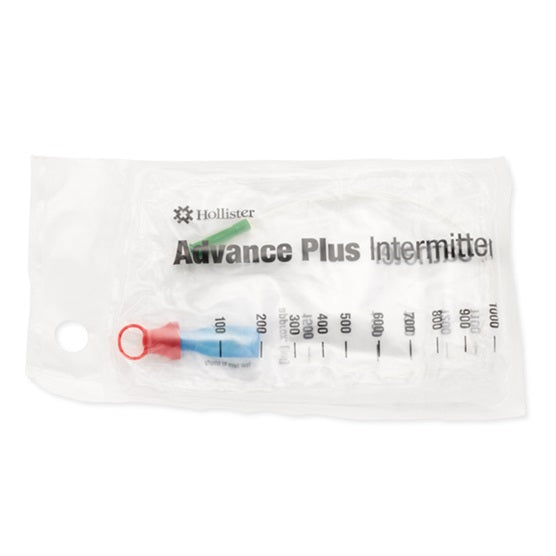 Hollister Advance Plus™ Touch Free Intermittent Catheter with Nelaton Tip | Carton of 25