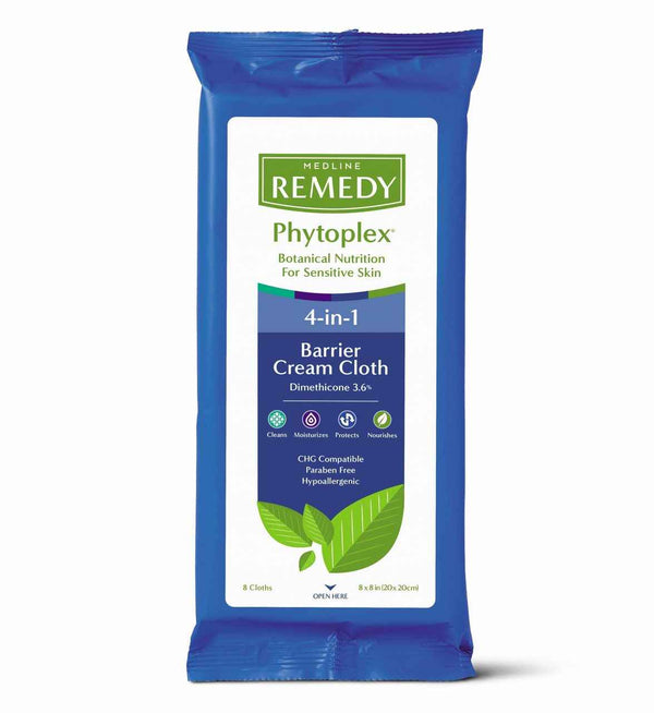 Remedy Phytoplex 4-in-1 Barrier Cream Cloth, 8 pack