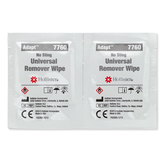 Hollister Adapt Universal Adhesive Remover Wipes | Carton of 50