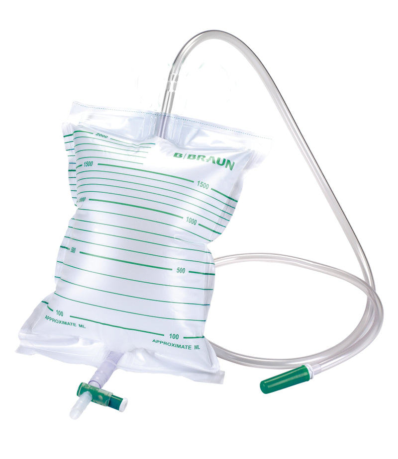 Urimed Bag Non-Sterile, 2,000mL with 120cm Tube | Carton of 10